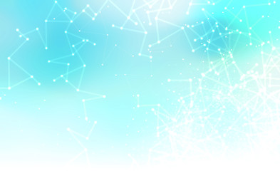 Abstract network technology futuristic ai gradient background