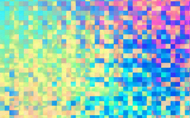 Abstract square blocks shapes gradient pattern background