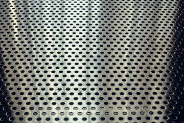 metal sheet with perforated hole