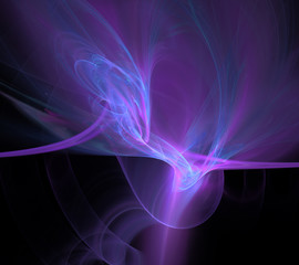 Fraktal fractal wallpaper black and colorful geometric shapes illustrate space universe magic...