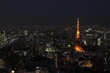 Fotobehang 東京の夜景 © 藤木N鮭