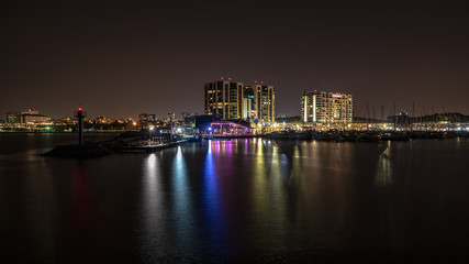 Fototapeta premium Herzliya Marina at Night