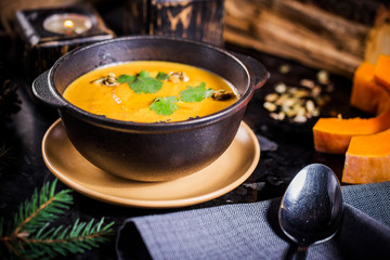 pumpkin cream soup