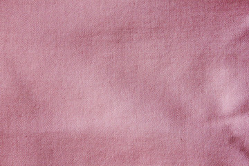 Faded Pink Texture Background of Seamless Empty Fabric Material, Close Up Top View. Blank Pink and...