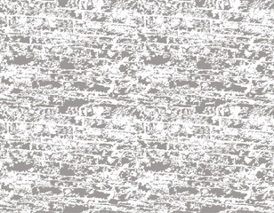 Monochrome traditional Irish cobblestone wall texture. Seamless vector background.