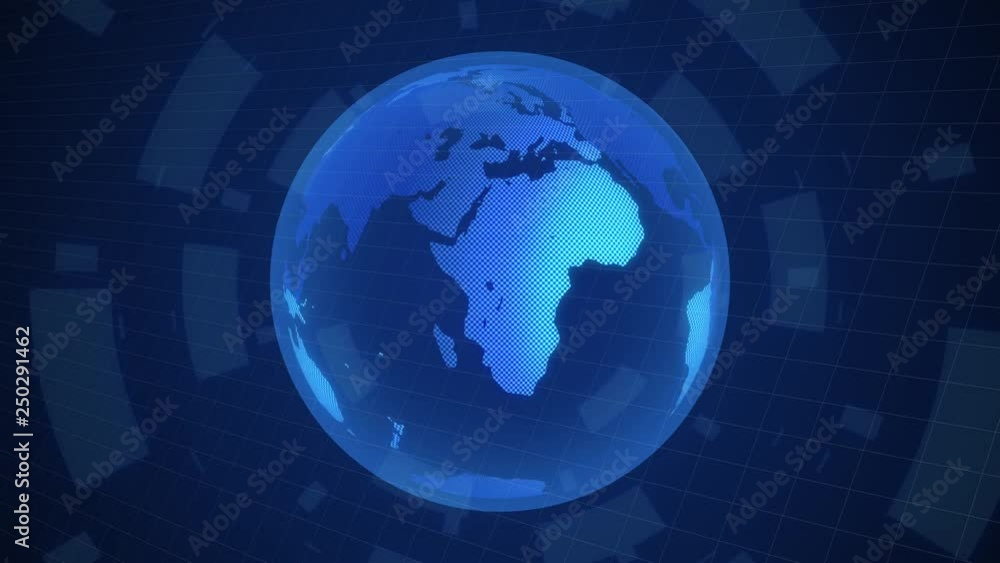 Aufkleber Futuristic digital HUD Technology user interface, Radar screen with various technology elements business communication innovation concept