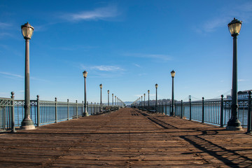 San Francisco wooden pier
