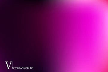 Abstract blurred gradient mesh background in bright rainbow colors. Colorful smooth banner template. Easy editable soft colored vector illustration in EPS8 without transparency.