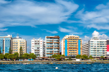 Panoramic view of Limassol city. Cyprus
