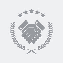 Official agreemet symbol icon