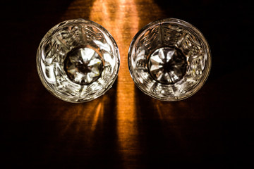 glass glasses for alcoholic beverages