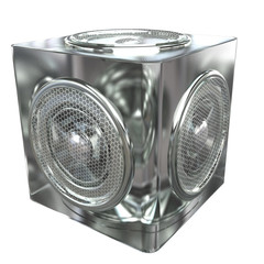 Speaker silver
