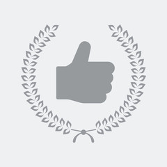 Thumb up for top premium service