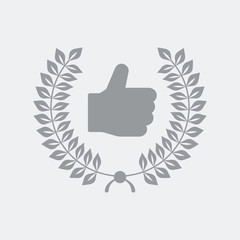 Thumb up for top premium service