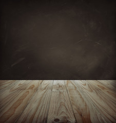 Boards and wall