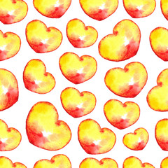 hearts_yellow_mellow_pattern