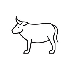 Cow vector icon