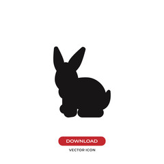 Rabbit vector icon
