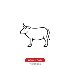 Cow vector icon