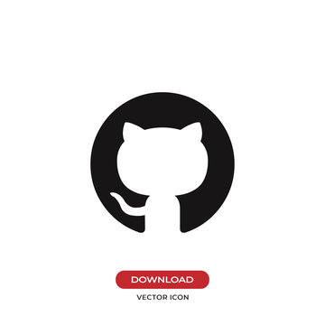 Github logo vector icon