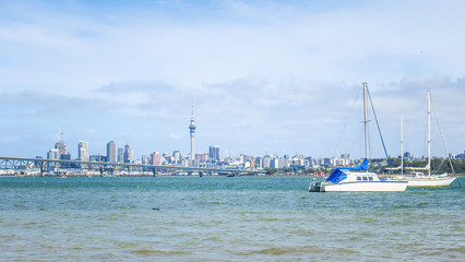 Views of Auckland city, New-Zealand
