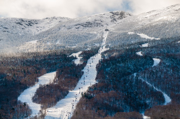 Gondola on Mt. Mansfield, Stowe, Vermont, USA