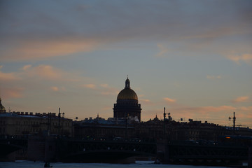 Sunset, Petersburg