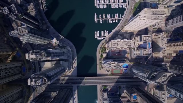 nice vodeo with camera shooting from the bird flight altitude