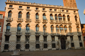 Street view in Venice, Italy.