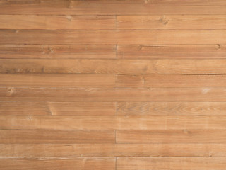 Horizontal natural wood planks background