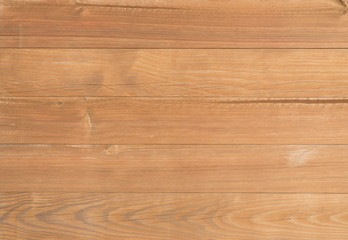 Horizontal natural wood planks background