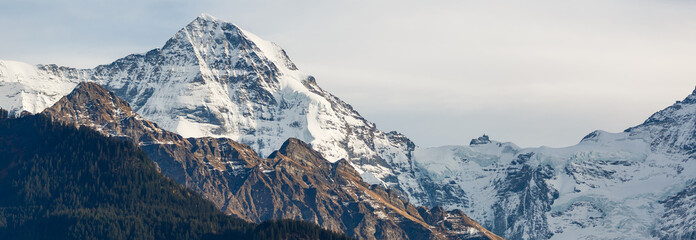 Snow mountain at Jungfraujoch, Switzerland