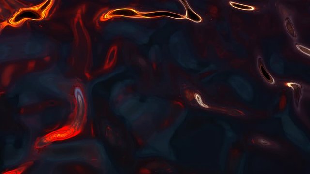  Black liquid reflection. Abstract minimal design. Future geometric diagonal lines patterns motion background. 3d rendering. 4k UHD