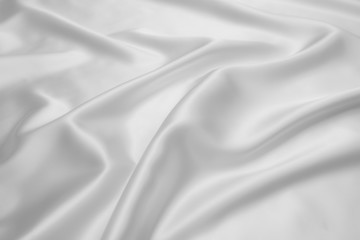 white abstract background luxury cloth or liquid wave or wavy folds of grunge silk texture satin velvet material or luxurious Christmas background or elegant wallpaper design, background