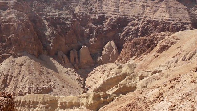 Wadi Darga in Israel Beautiful shot of Wadi Darga in Jordan River