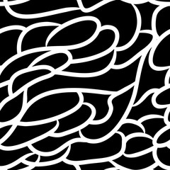 Seamless pattern of lines in the style of stained glass.