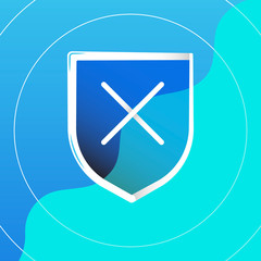 Fototapeta premium shield logo / icon 