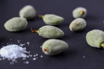 green almonds
