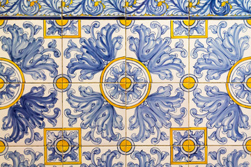 Colorful tile texture