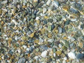 pebbles on the beach