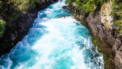 Huka Falls in Taupo, New-Zealand