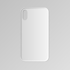 Phone case mockup template illustration