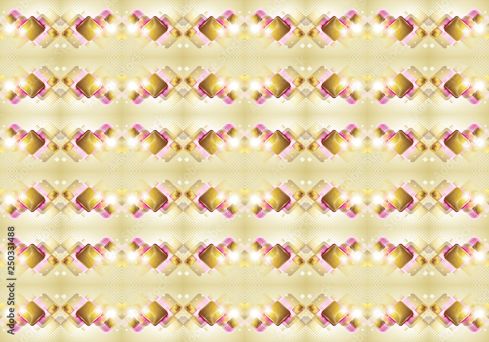 Poster artistic computer generated powerful bright colorful fractal patterns background