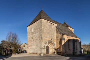 Fototapeta na wymiar Archignac (Dordogne - France) - Eglise Saint Etienne