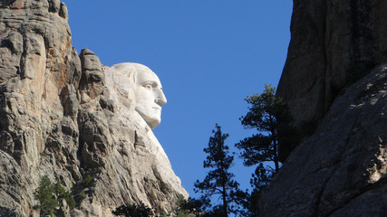 George Washington at Mount Rushmore