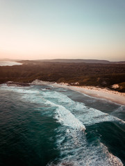 south coast australian sunset