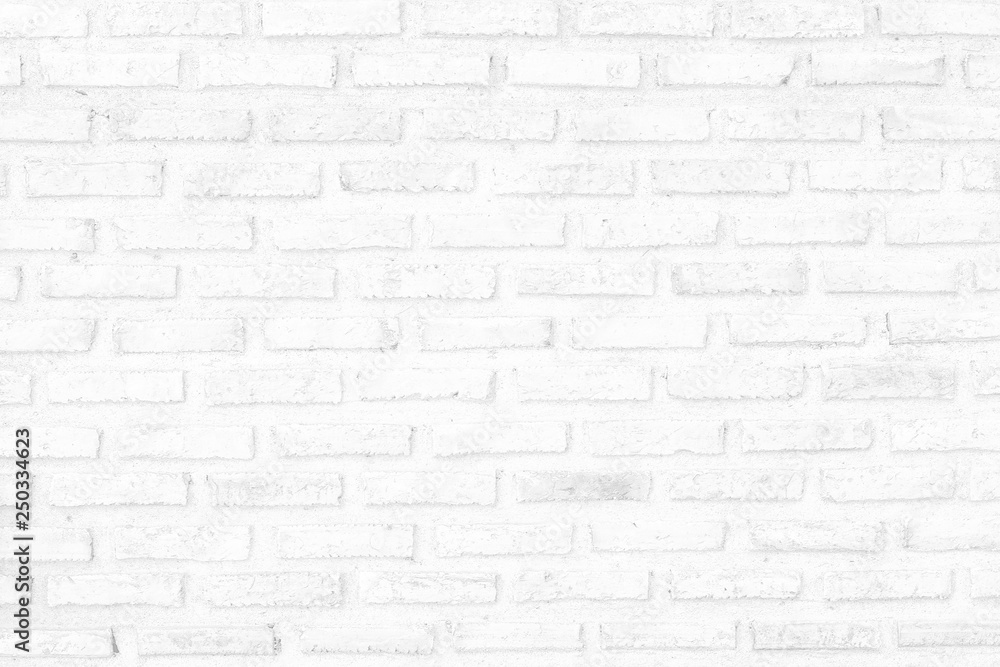 Aufkleber white brick wall texture design. empty white brick background for presentations and web design. a lo