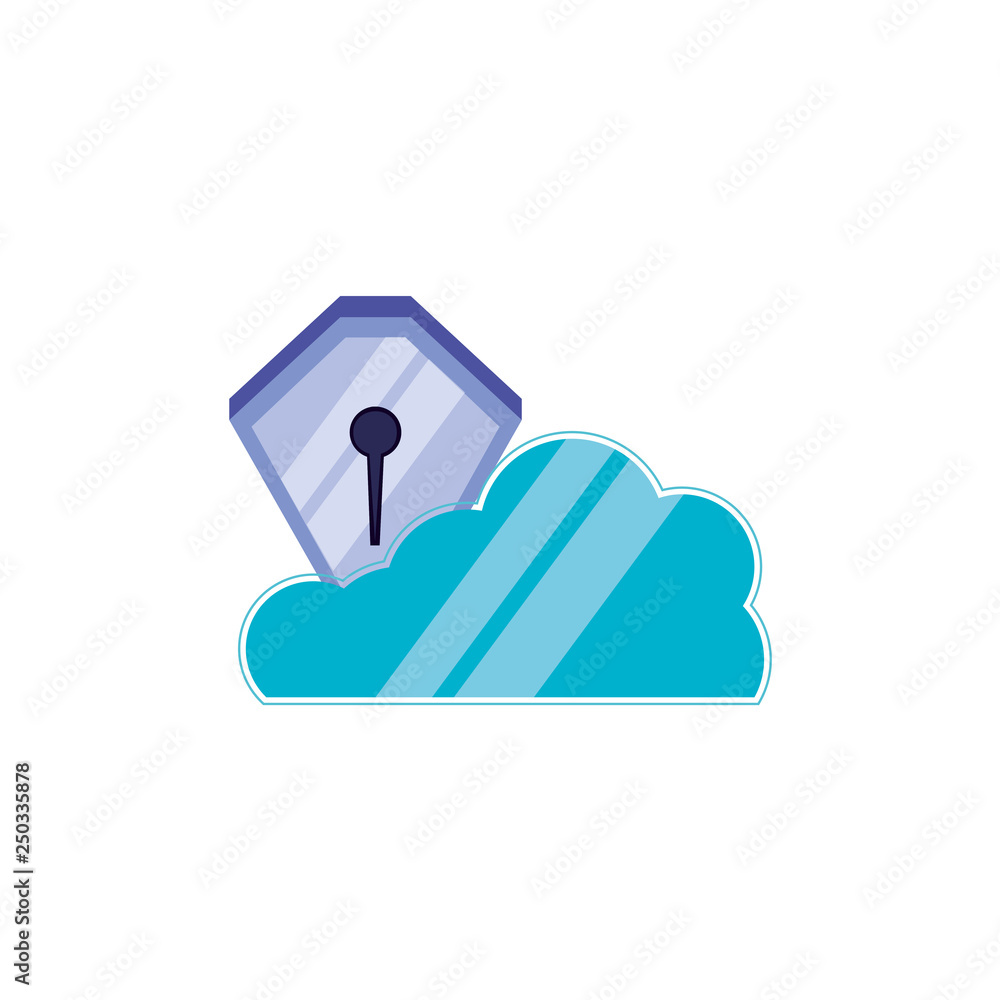Poster cloud computing with shield secure