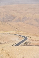 road in desert