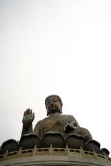 Big Buddha Statue in Hong Kong